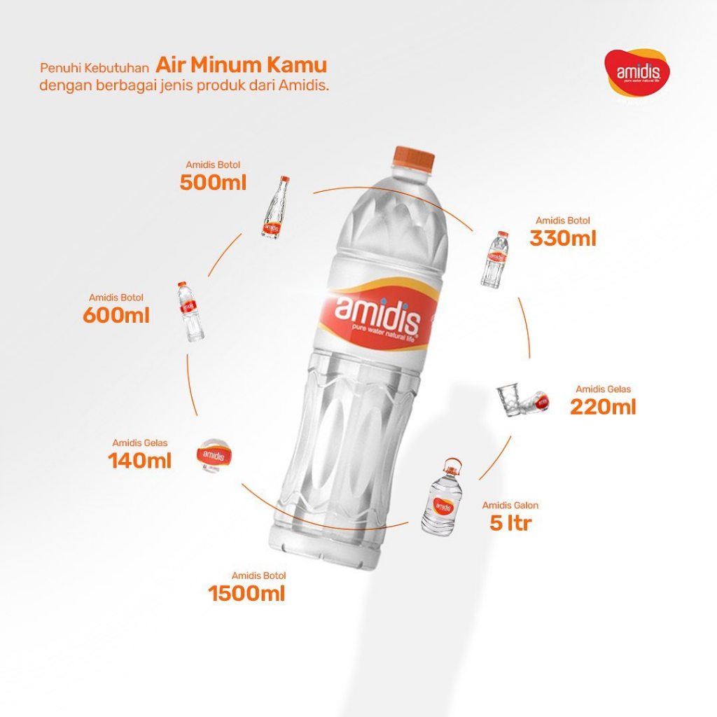 

Ay00! Amidis Air Mineral Isi 24 Kemasan Botol 220 ml