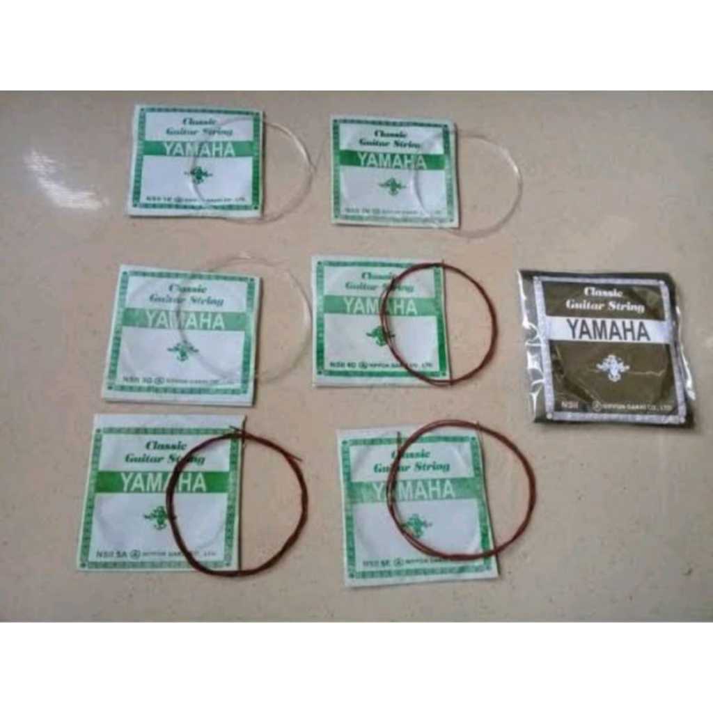Senar Gitar Yamaha Nilon 1 Set Lokal Murah