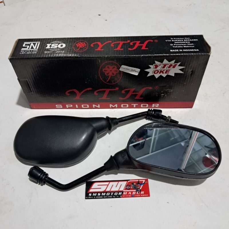 ATM Spion Motor Shogun Original - Kaca Spion Universal Suzuki Drat 12mm