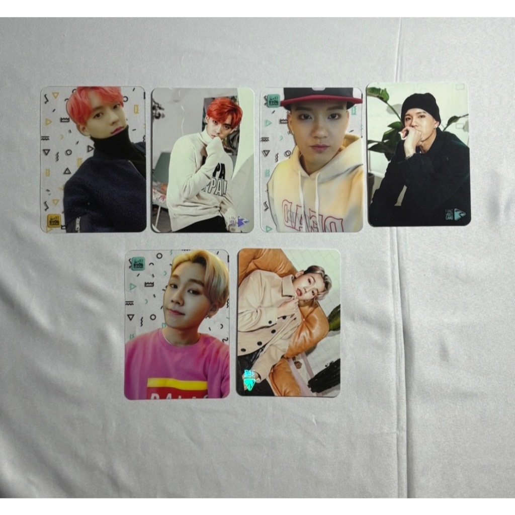 BTOB 2017 SG SEASON GREETINGS PHOTOCARD PC SET MINHYUK PENIEL ILHOON