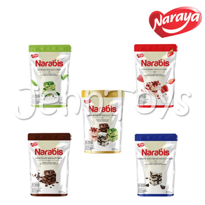 

Ay00! Naraya Narabis Nougat Crispy Snowflake Nougat Crisp