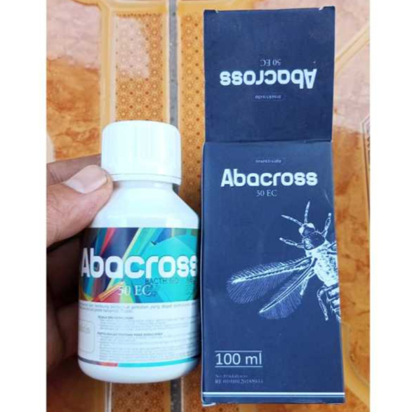 INSEKTISIDA ABACROSS 50 EC 100 ML - BAHAN AKTIF ABAMEKTIN