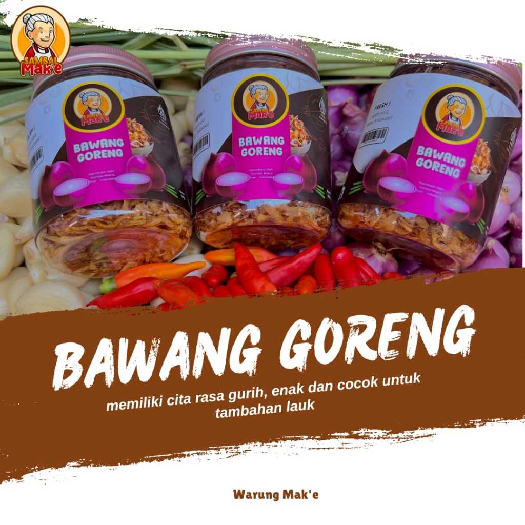 

Bawang Goreng - Bawang goreng original 100%