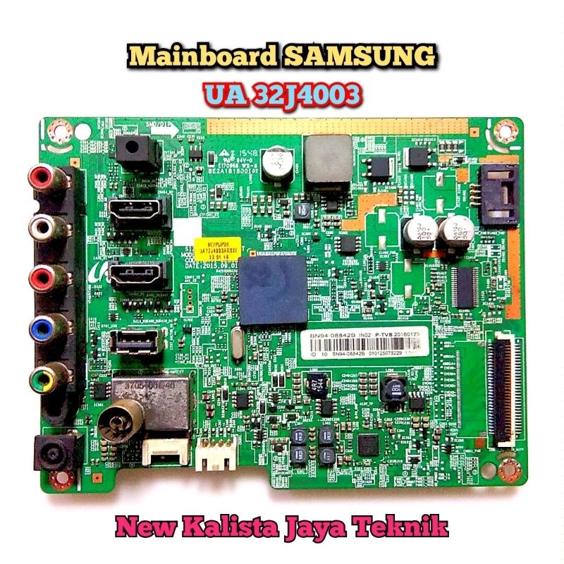 MAINBOARD TV SAMSUNG UA 32J4003 AR ORIGINAL BN41-02393 MB SAMSUNG 32J4003 MOTHERBOARD UA32J4003AR MB