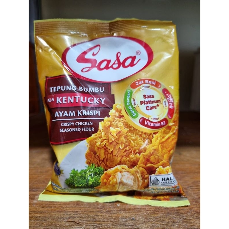 

TEPUNG SASA TEPUNG BUMBU KENTUCKY AYAM KRISPI 200G