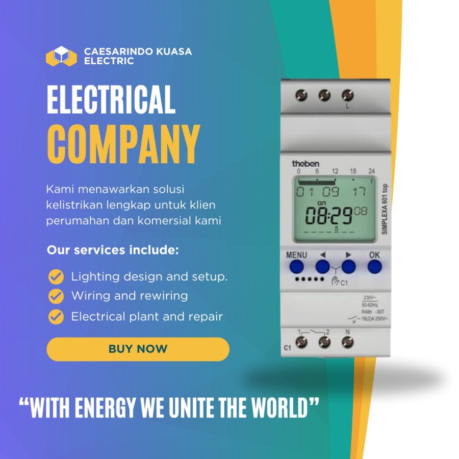 THEBEN SIMPLEXA 601 TOP USER MANUAL TIMER DIGITAL AUTOMATIC SWITCH ORI