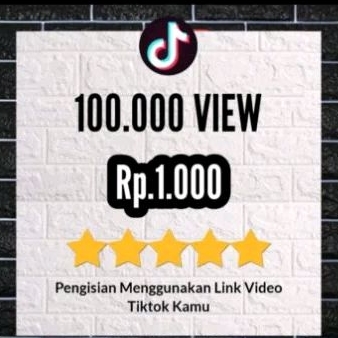VIEW TIKTOK PERMANEN/Followers tiktok/follow/tiktok/view/view tiktok