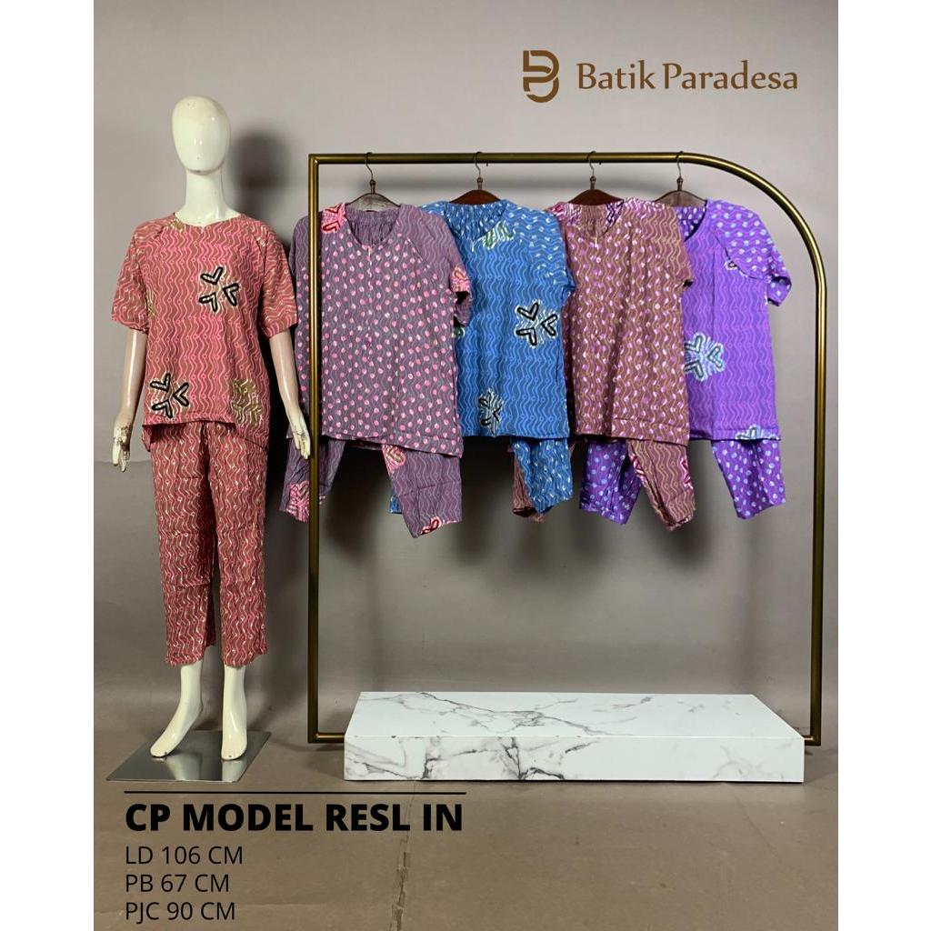 Daster Batik Pekalongan Setelan Celana Panjang Model All Size Batik Paradesa By Batik Huza