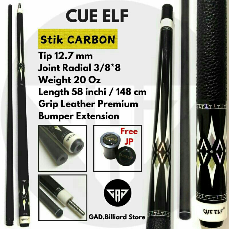 CUE ELF Carbon // Stik Billiard Karbon // Cue Carbon