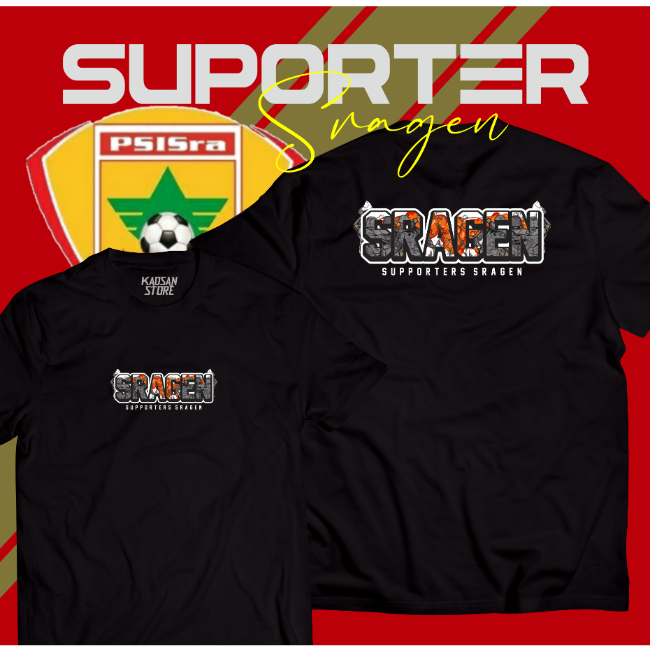 Kaos Suporter Sragen Tshirt Supporters Sragen