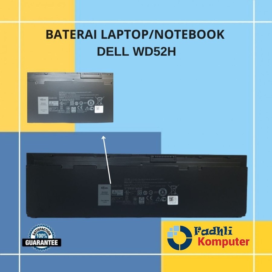 BATERAI DELL WD52H E7240 E7250