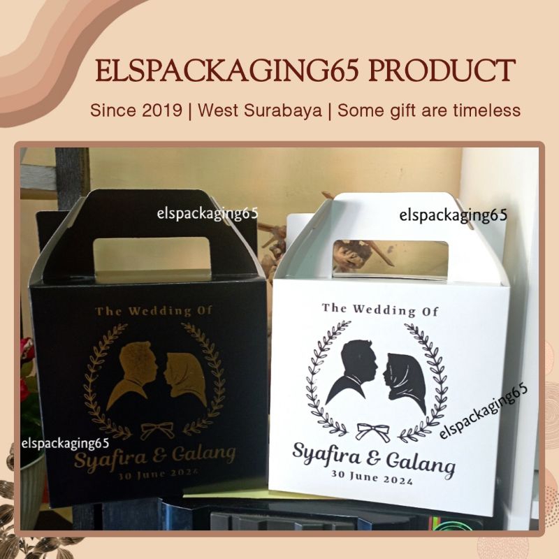 PAPERBOX Souvenir Mangkok - HANYA BOX SAJA