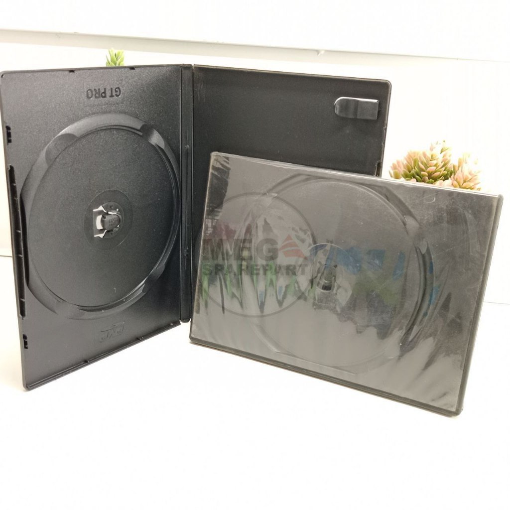 CASE CD/DVD 9MM SINGLE BK