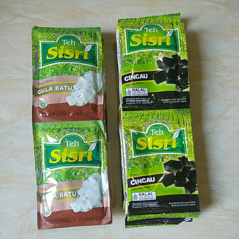 

Teh Sisri 8g, isi 10sachet