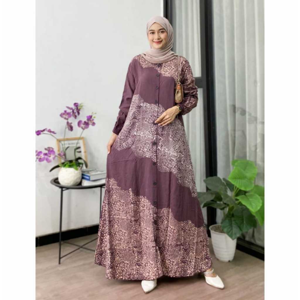 LEGENDA BATIK  |GAMIS TWILL ORI MURAH || GAMIS SYAR'I || GAMIS TWILL PEKALONGAN || GAMIS TWILL MOTIF