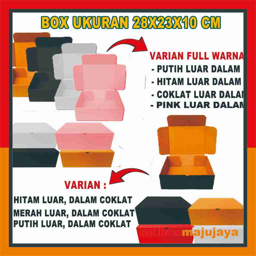 

Box 28x23x10 Cm / lipat depan