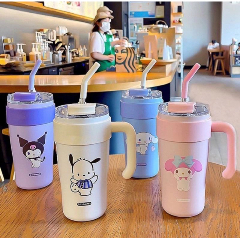 TUMBLER SANRIO ORIGINAL 100% - BOTOL MINUM SANRIO ORIGINAL