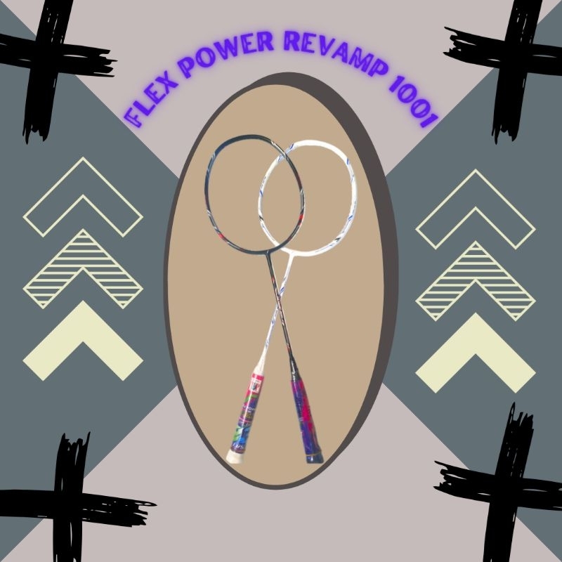 RAKET BADMINTON FLEX POWER REVAMP 1001