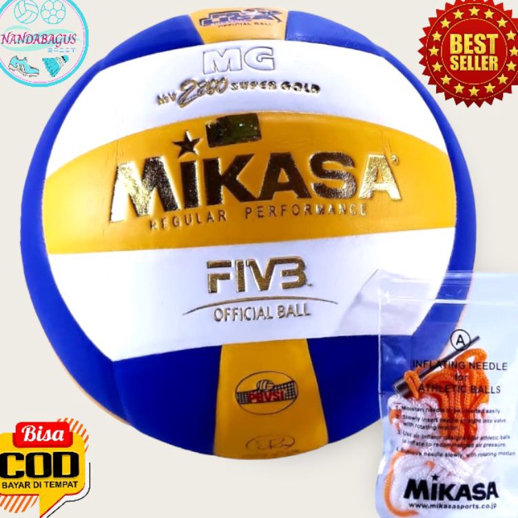 KODE O47S Bola Voli MIKASA  MG 22 semi ORIGINAL