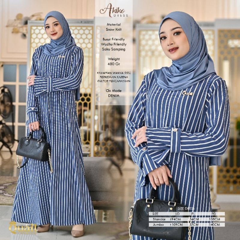 Ori Quail hijab - Akiko dress