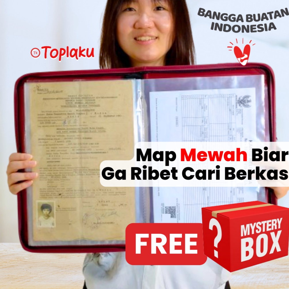 

KODE P6U2 Map Dokumen Keeper Ijazah Resleting Anti Air Document Toplaku Tempat File Berkas Penting Folder 6