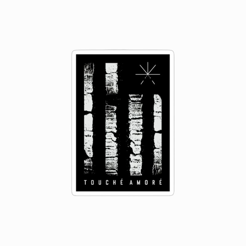 

sticker Touche Amore band melodic hardcore graphics stiker
