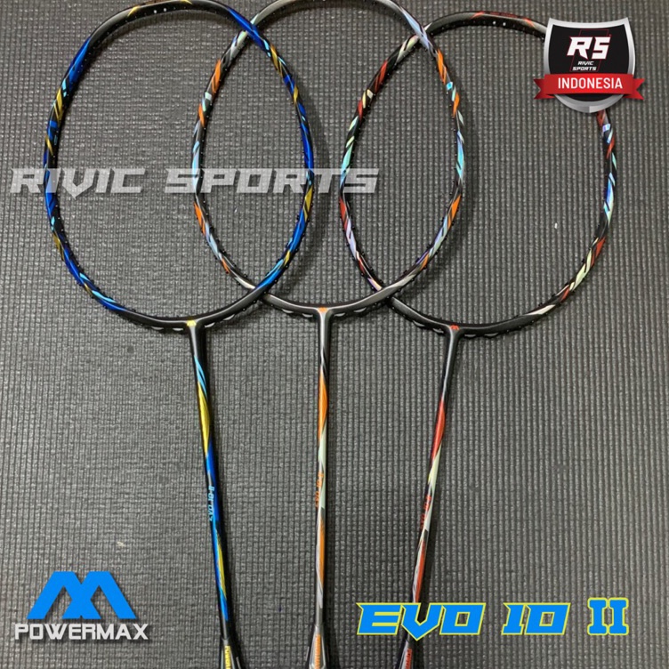 KODE S78J Raket POWERMAX EVO 1 II 33LBS Power Max Raket Badminton Original 1
