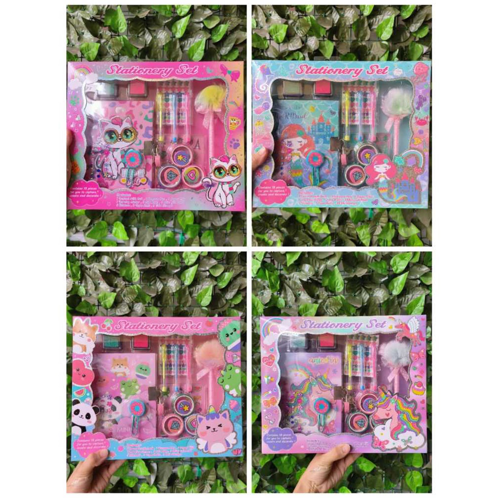 

KODE Y1Y5 Rexen Stationery Set Alat Tulis Fancy Anak Perempuan