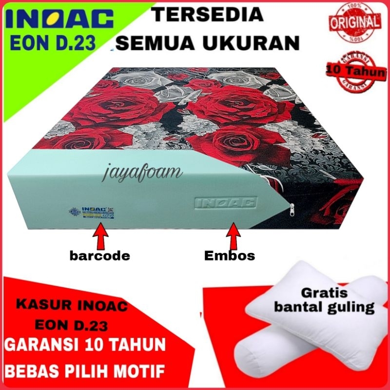 Kasur busa inoac no 1 eon d23 Tebal 30cm Tebal 25 cm Tebal 20 cm Tebal 15 cm Tebal 10 cm tebal 5 cm 