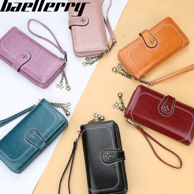 Terlaku ORIGINAL Dompet Panjang Wanita  Dompet Baellerry Import Wanita N1813