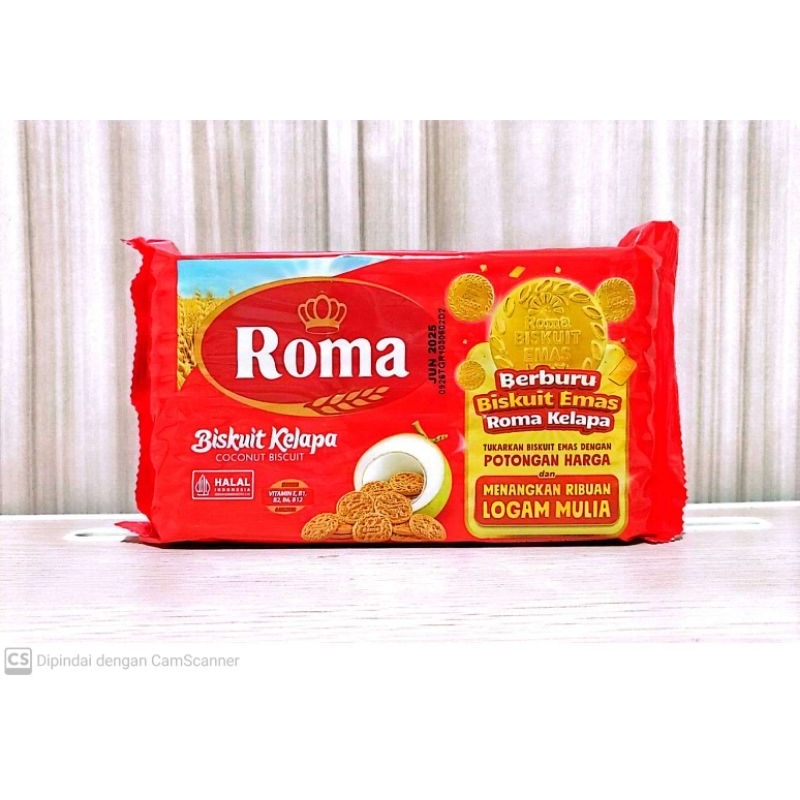 

Roma Kelapa Biskuit 300g BERBURU BISKUIT EMAS