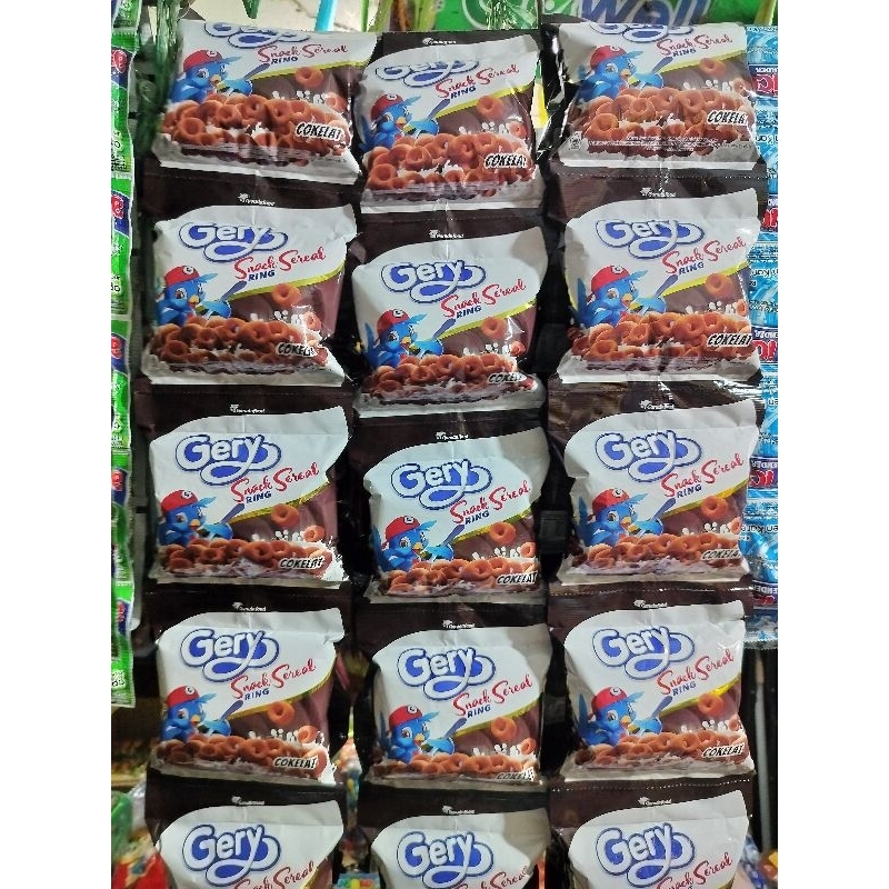 

Gery Snack Sereal Ring Cokelat (1 Renceng isi 10 Pcs)