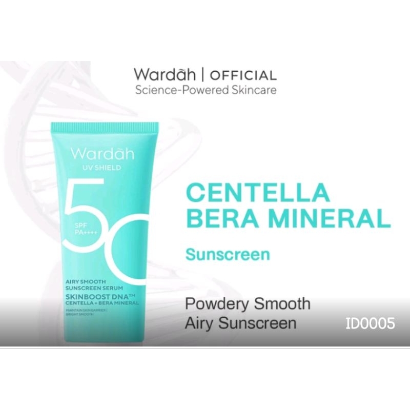 Wardah Sunscreen (Biru) Spf 50 New Pakage