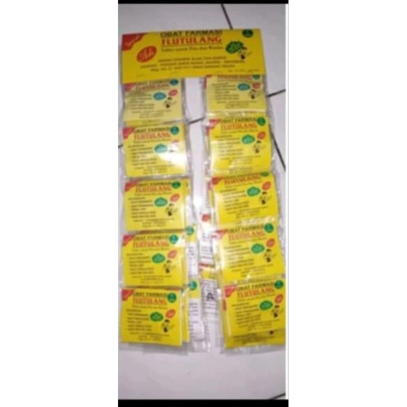 flu tulang isi 50 obat encok tokcer 5hanger