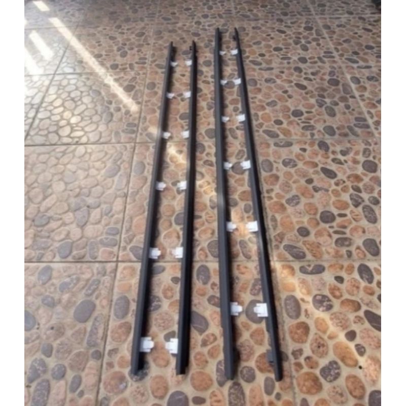 karet pelipit kaca untuk pintu mobil avanza xenia all new 2012--2018 original