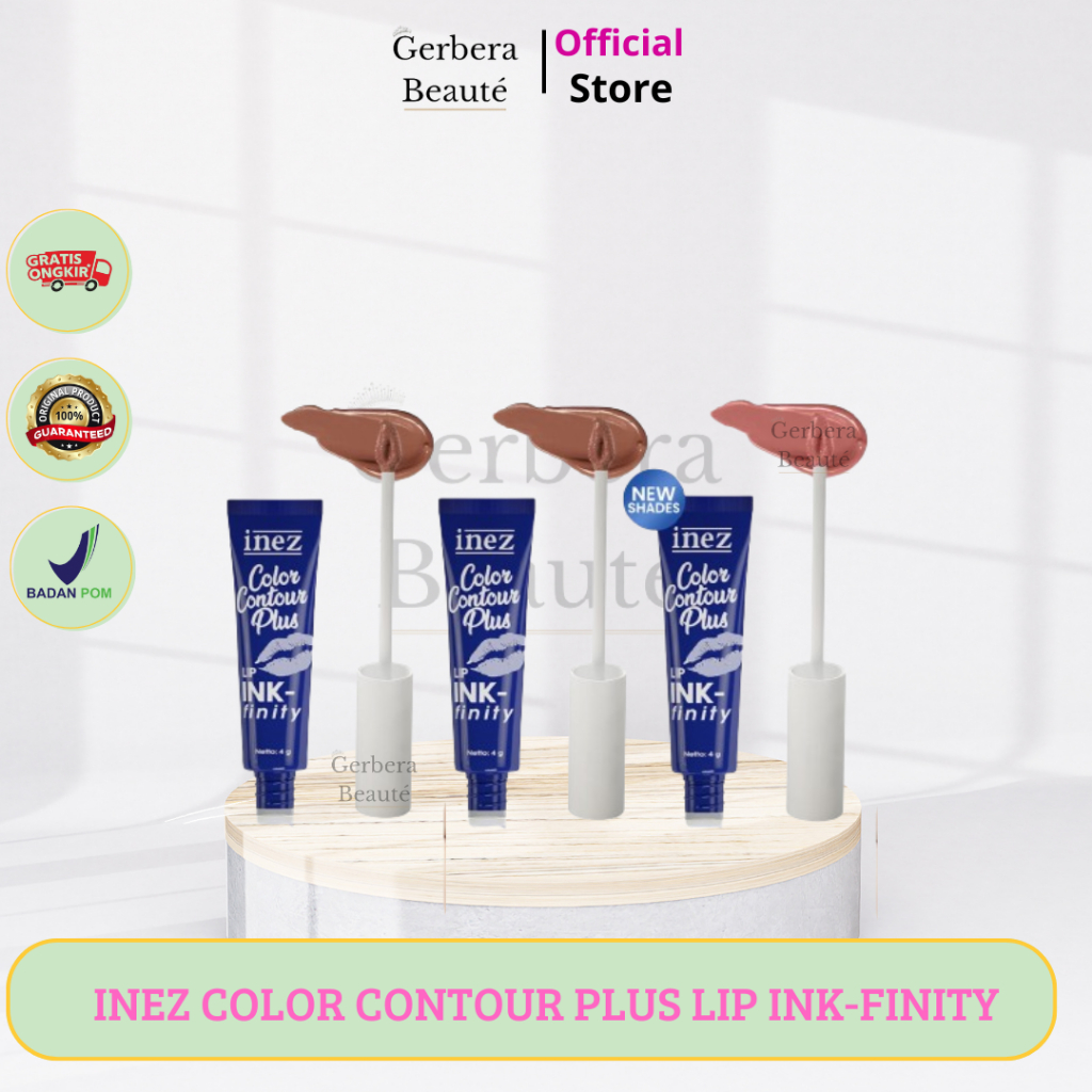 Inez Cosmetics Lip INK-finity - Lip Cream Matte Inez - Lipstik Inez