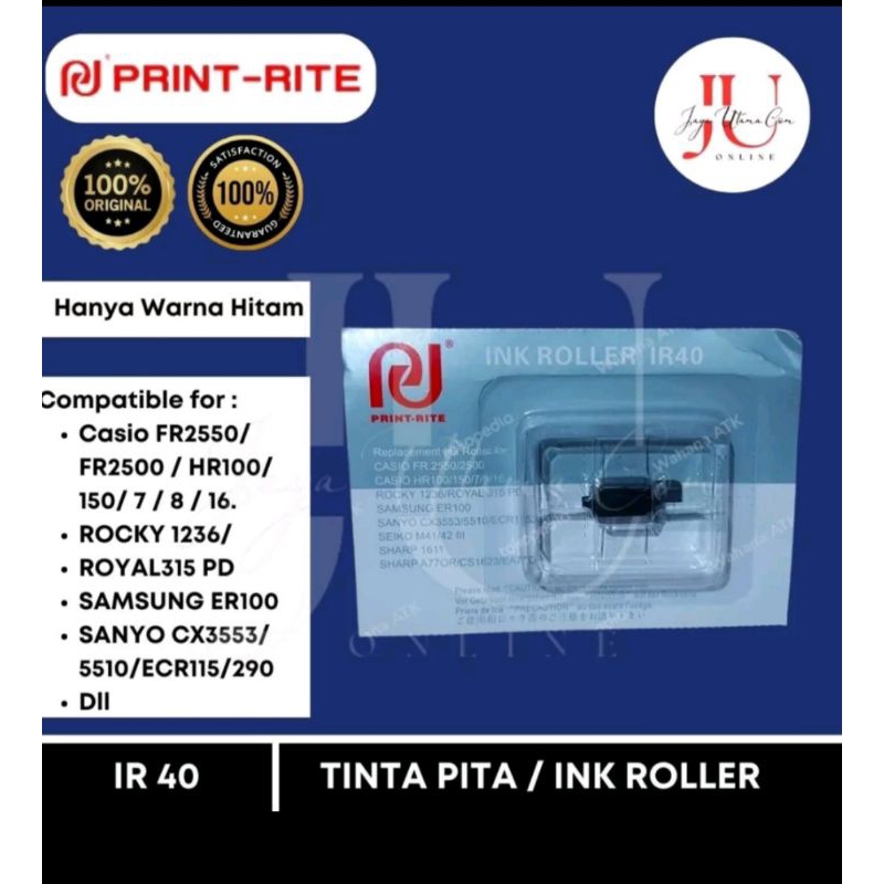 

Tinta Kalkulator IR 40 (Black)