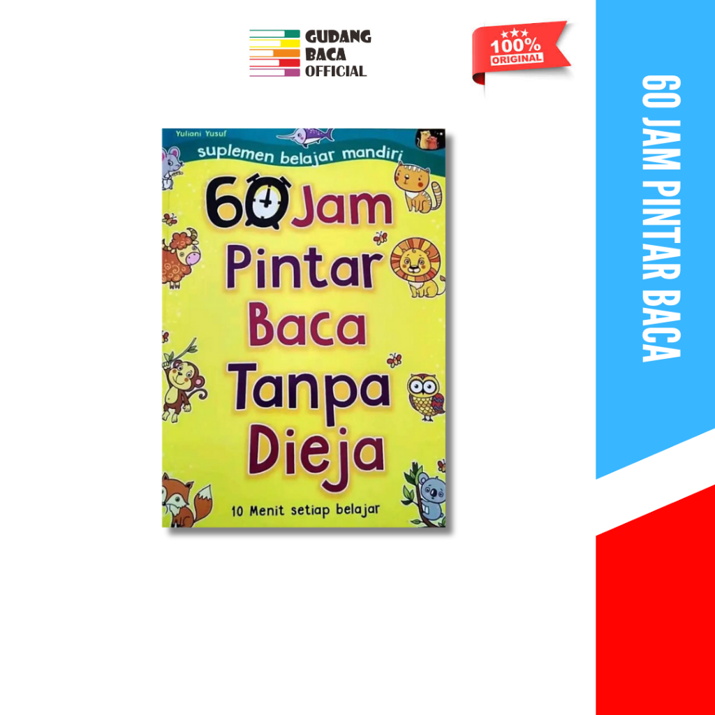 60 Jam Pintar Baca Tanpa Dieja
