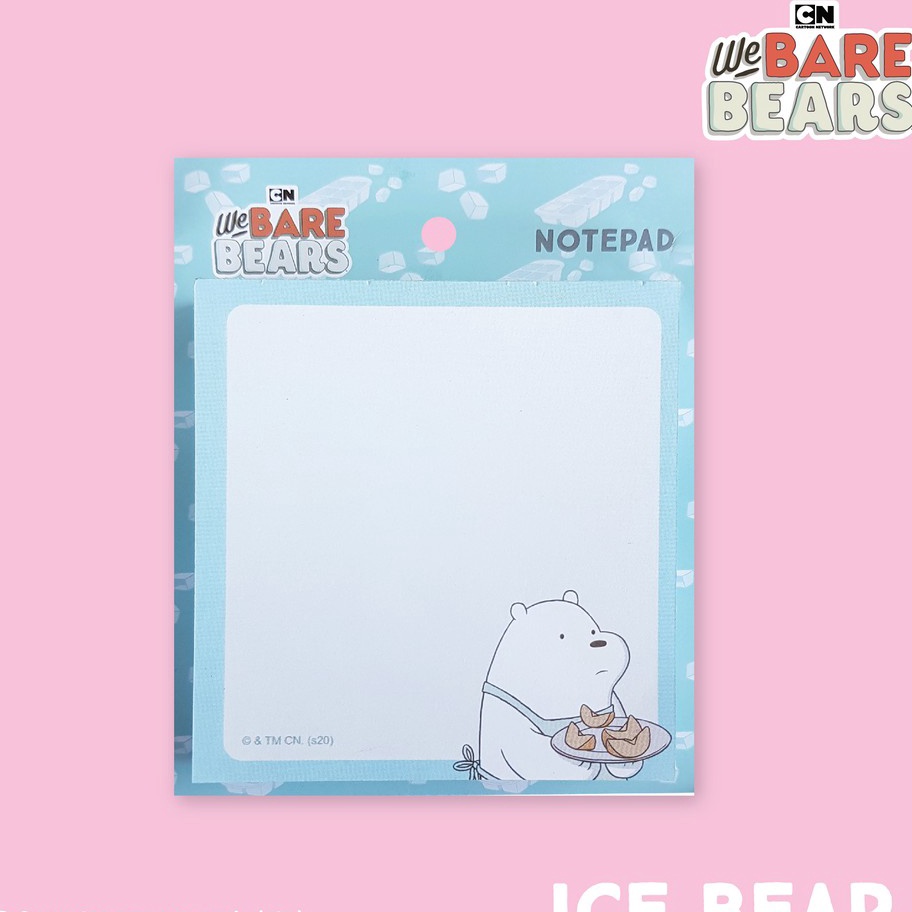 

KI3 We Bare Bears Ice Bear Memopad Notepad M