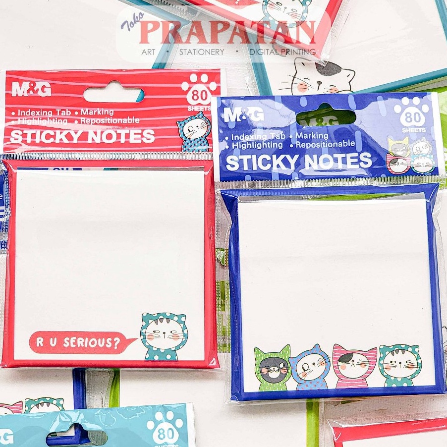 

KP8 MG So Many Cats Sticky Notes YS377 Notes Memo Tempel