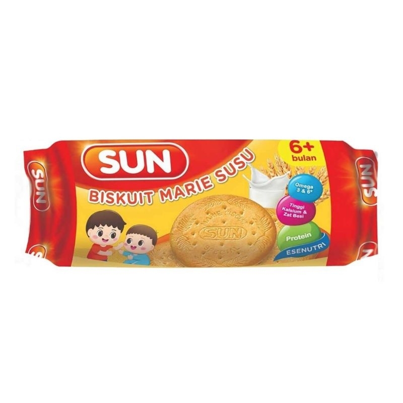 

SUN BISKUIT MARIE SUSU ROLL 150 GRAM