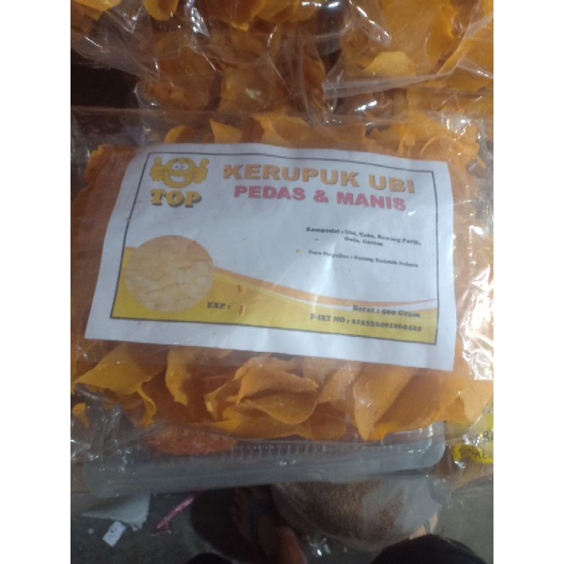 

KERUPUK UBI MANIS PEDAS(500g)