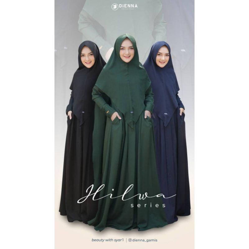 Hilwa mom set khimar (Dienna)