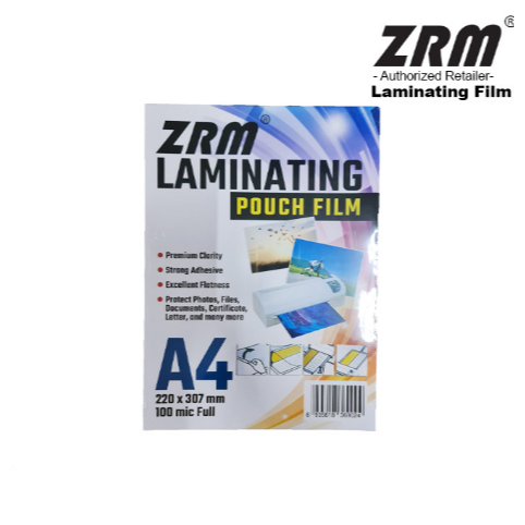 

ZRM - Laminating Film A4 100Mic