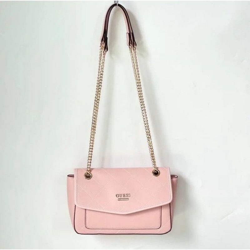 SHOULDER BAG GUESS PINK POLOS