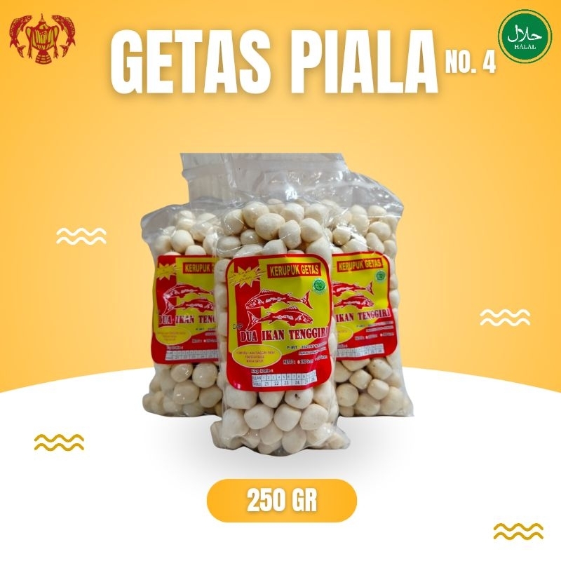 

Getas Super Ikan tenggiri khas Bangka cap Piala No. 4, 250gr