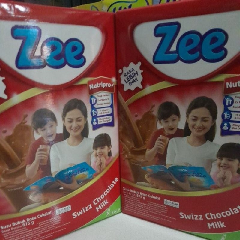 

zee jumbo 2x875 gram coklat