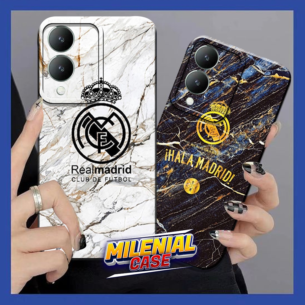 Milenial Case Softcase Vivo Y17s [BOLA-JN006] Case Motif Vivo Y17s | Kesing Vivo Y17s | Case hp Vivo