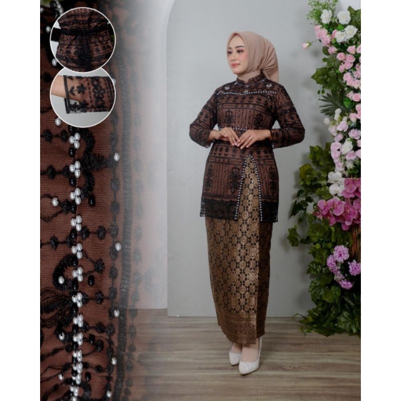 Tunik Kebaya Belah Samping ALT 006 (Hanya Kebaya Tanpa Rok)