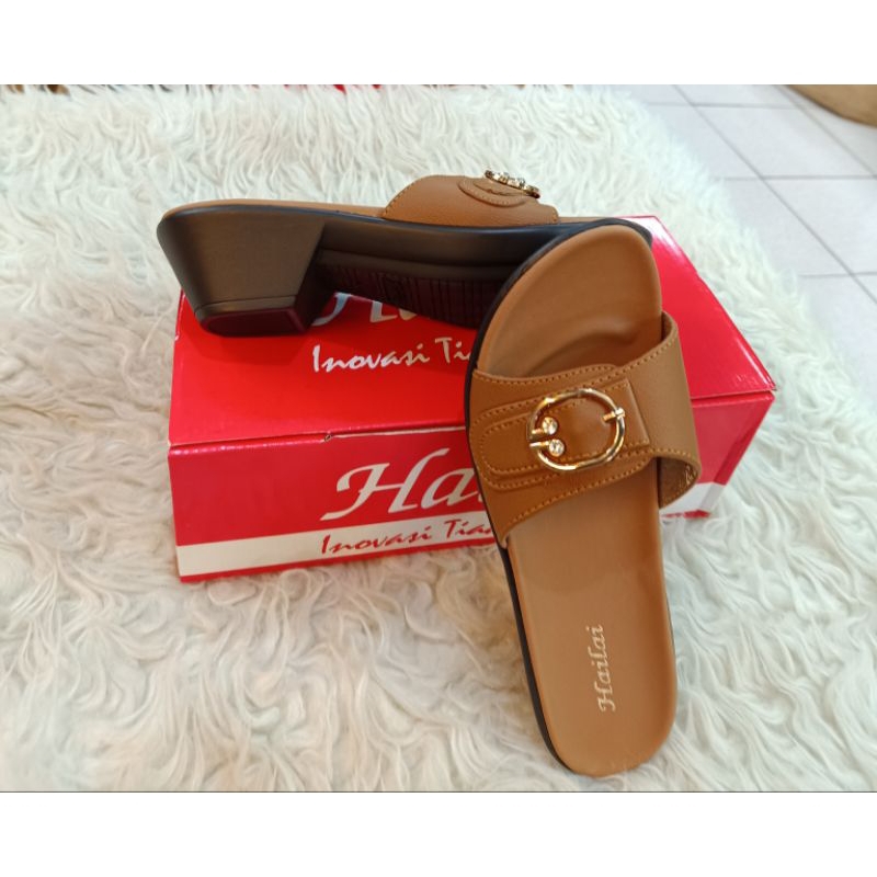 sandal hailai  size 37-41 . 3cm.sandal wanita hailai